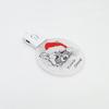 Personalized LED Sublimation Christmas Ornament Unfinished Round Acrylic Christmas Decoration Unique Holiday Gift
