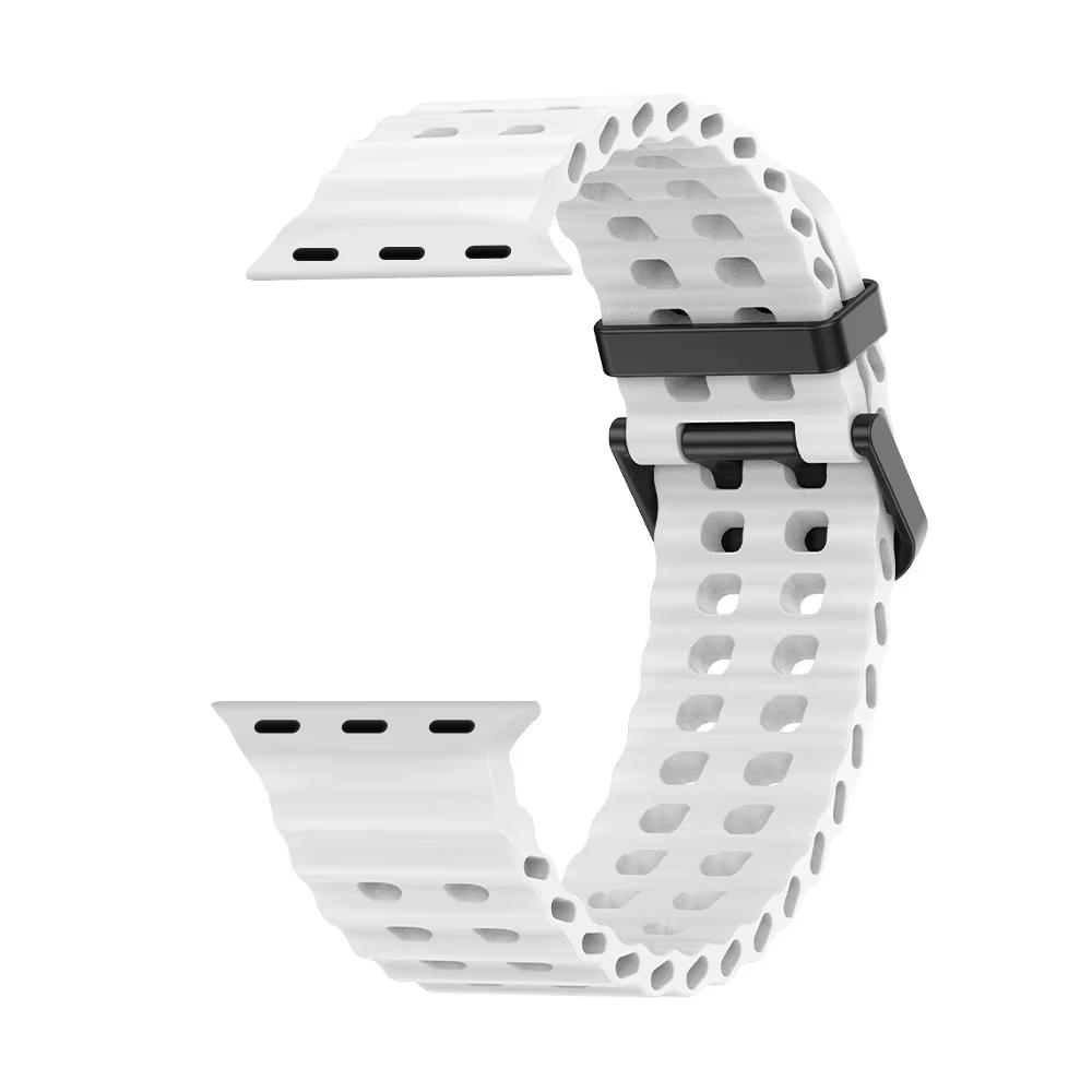 Ocean Strap for apple watch 10 Band 44mm 45mm 41mm 49mm 42mm 46mm silicone correa bracelet iWatch series 5 7 6 3 se 8 Ultra 2 9