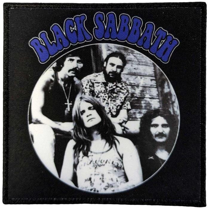 Black Sabbath Круг с фотопринтом и утюгом на нашивке