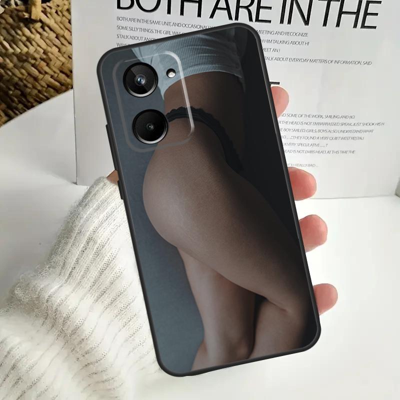 Сексуальная девушка задница зад для Realme GT Neo 5 GT5 9 10 11 12 Pro Plus C30 C31 C33 C35 C25s C21Y C51 C55 C67 C53 чехол