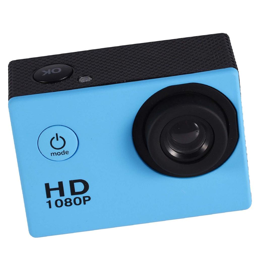 Waterproof Outdoor Cycling Sports Mini DV Action Camera Camcorder (Blue)