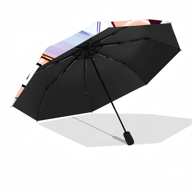 Personalized Name K-KPop Demon Hunters Print Umbrella - Automatic Open/Close, Eight-Rib Durable Frame, Automatic Folding Umbrella