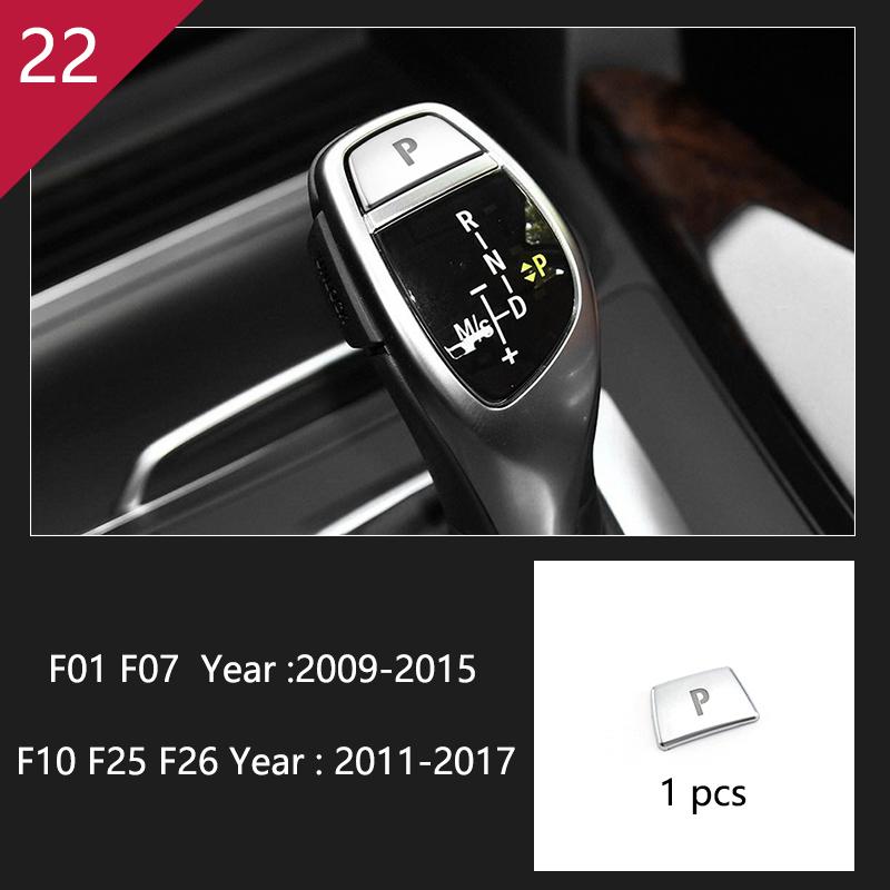 Углеродное волокно для BMW 5 7 серии F01 F10 F07 F25 F26, аксессуары, панель управления механизмом переключения передач, декоративная полоса, накладка, отделка автомобиля