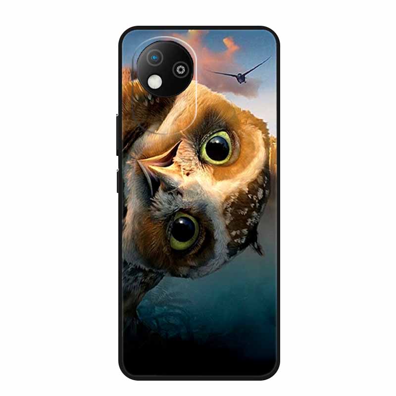 Чехол для ZTE BLADE A35 Lite Животные Мягкий Силикон ТПУ Чехлы для Телефона Задняя Крышка для ZTE BLADE A35Lite Ударопрочный Защитник Новый Capa