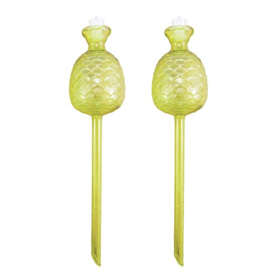 Самополивающиеся колбы Дизайн ананаса Шары для полива растений Вставка для кашпо Автоматическое устройство для полива для комнатных и уличных горшечных растений