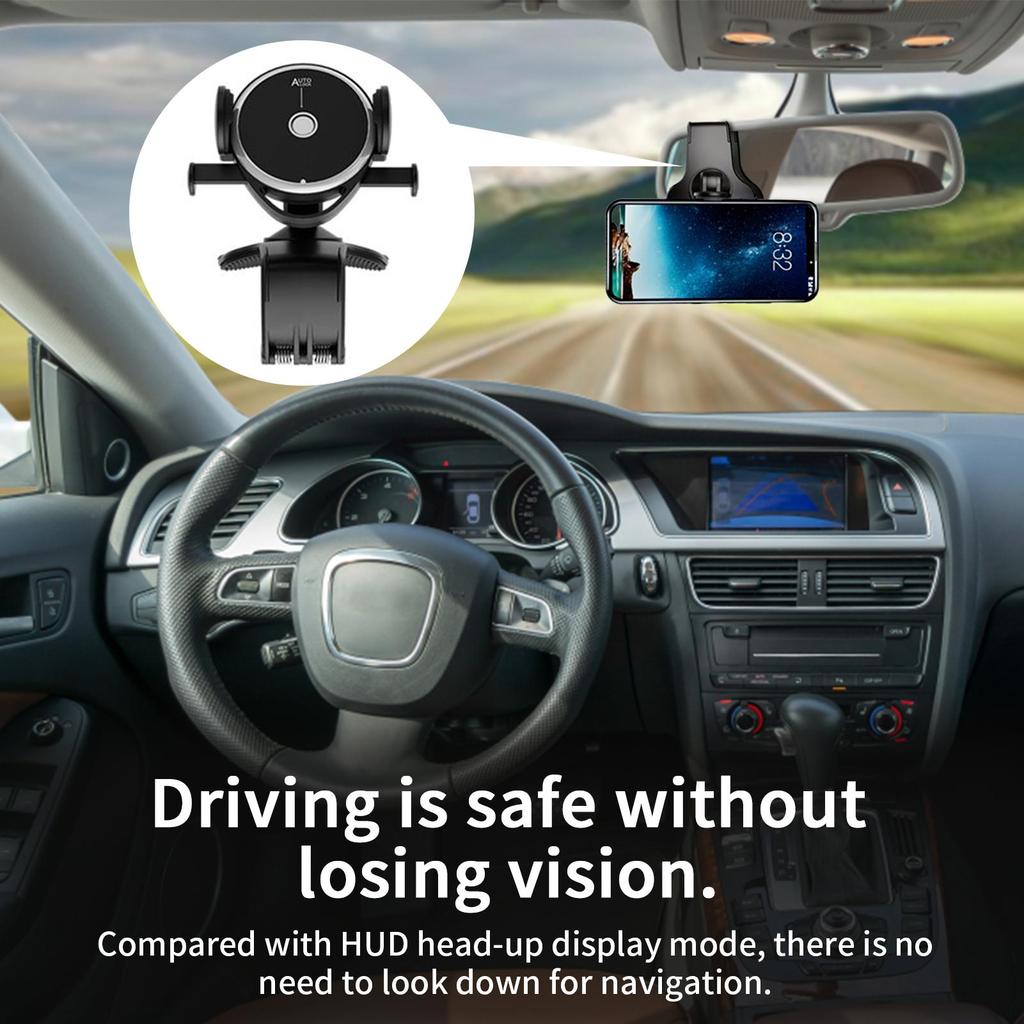 Car Phone Holder Dashboard Rotation Dashboard Phone Stand Foldable Stand 360 Degrees Rotating Holder For Auto Automotive Road