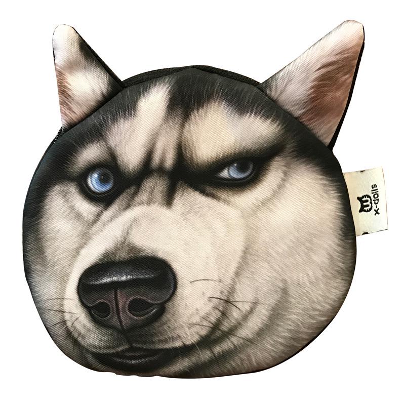 Hot-Selling Creative Husky Doge Coin Purse – Mini and Fun Design