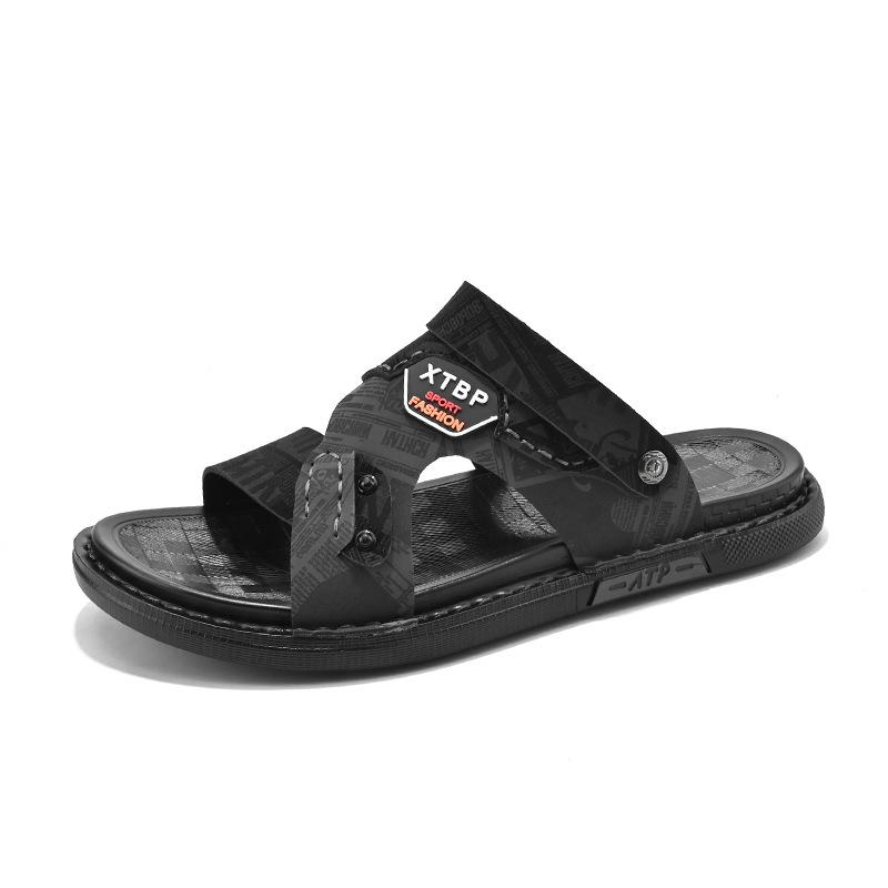 Шлепанцы летние сандалии два способа носить 22 новые модные нескользящие водонепроницаемые шлепанцы на толстой подошве повседневные для вождения прохладные шлепанцы
