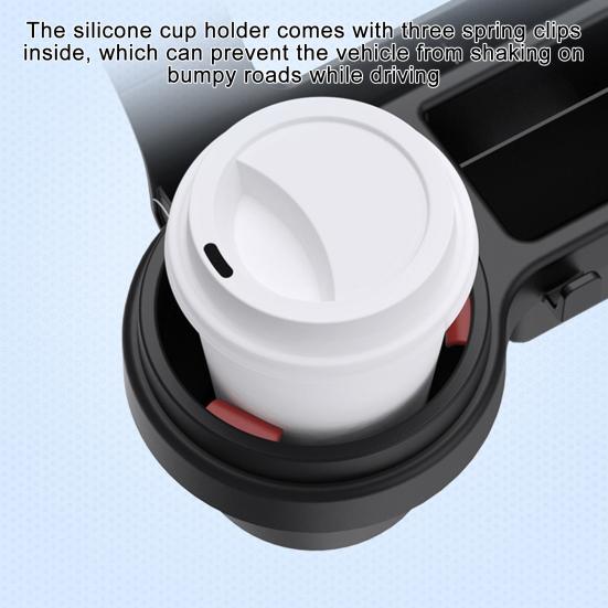 Автомобильный органайзер для хранения на боковое окно двери, подставка-лоток, органайзер, подстаканник, подставка для телефона, держатель для ключей и кошелька, простая установка, большая автомобильная коробка-органайзер