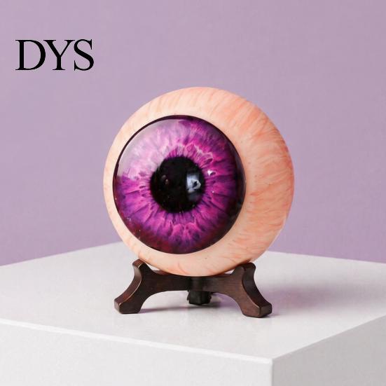 Модель имитации глазного яблока, реалистичная фигурка, 3D-скульптура жуткого глаза из смолы, Искусство для витрины, Страшное готическое украшение для Хэллоуина