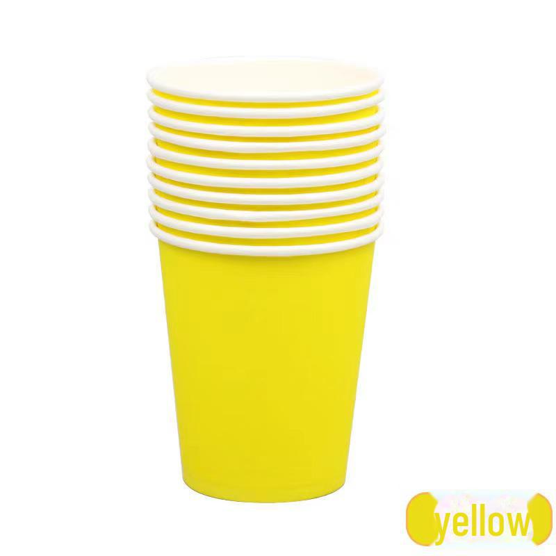 Красочные полосатые бумажные стаканчики для декора вечеринок и праздников