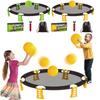 With Carry Bag Inflatable Volleyball Game 2 Balls Multiplayer Volleyball Toys Home