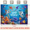 Under The Sea Wall Backdrop 1pc - Home Party Decor