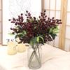38cm Berry Artificial Flower Branch Christmas Home Wedding Party Decoration Fake Fruit Plants Photo Props DIY Decor Accessories