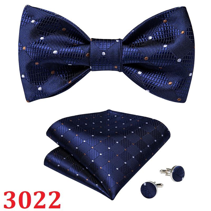 Галстук-бабочка для мужчин, однотонный розовый галстук-бабочка, клетчатый шелковый галстук-бабочка, носовой платок, запонки, банты в клетку, галстук-бабочка
