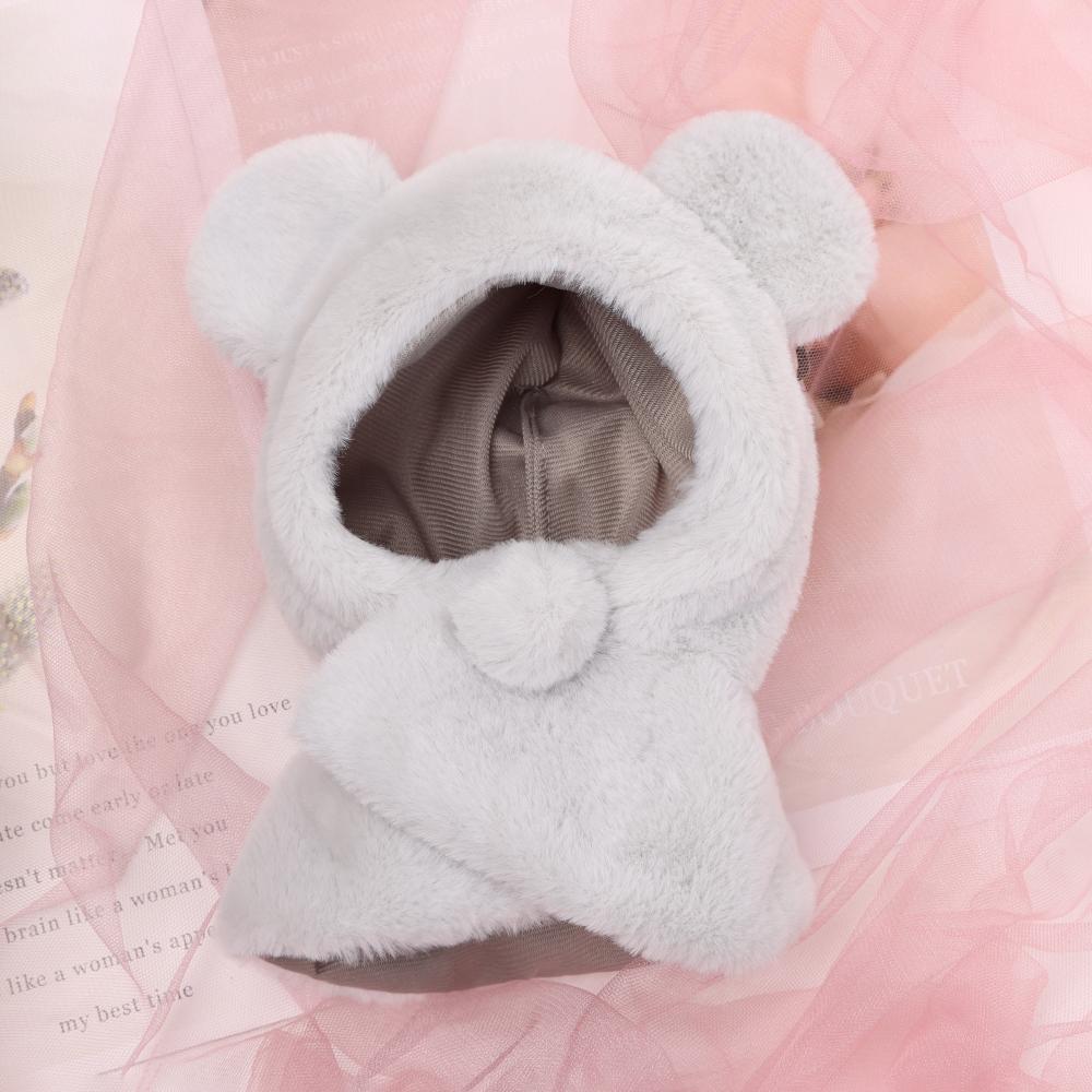 Мягкая кукла-животное Корейский идол Плащ с капюшоном Одежда для кукол Костюм Одежда для кукол Одежда для плюшевой куклы