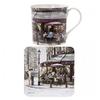[Q3016] - Porcelain Mug + Bock Set 'Café Amour' (Macneil) - 88x88 Mm