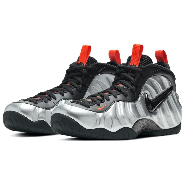 Nike Кроссовки унисекс Air Foamposite Pro Halloween Silver Flat-Silver Black CT2286-001