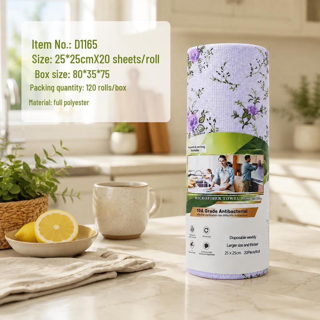 Thickened Disposable Kitchen Cloth - Multi-functional Hand-Tearable Dishwashing Cloth