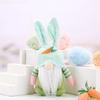 Пасхальный Гном Заяц Цветной Плюшевый Заяц Подвесной Праздничные Товары для Вечеринки Плюшевый Кролик Гоблин Декор Для Гостиной Полки Дома