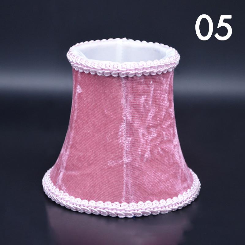 Винтажные тканевые абажуры, чехол для люстры, настенный абажур, простой фланелевый абажур для дворца, небольшой абажур для спальни, домашний декор