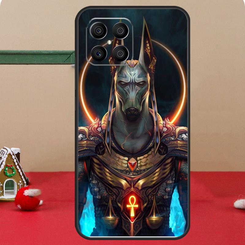 Египет Нефертити Анубис Анх Чехол Для Honor Magic 8 7 6 Pro Honor 200 400 70 90 Lite X8c X8b X9a X9b X9c X9d Win RT Чехол