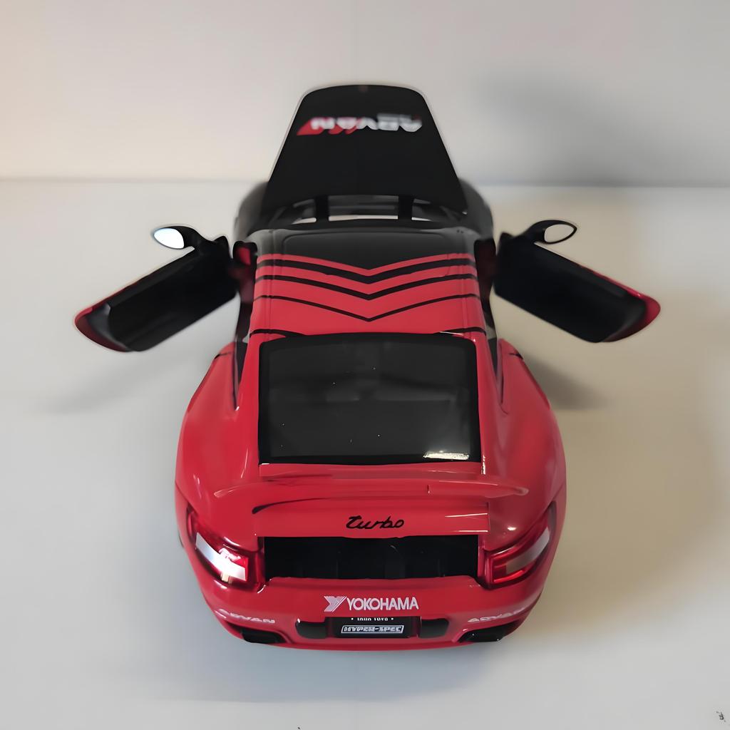 1:24 911 Turbo 997 Литые модели автомобилей и игрушечные транспортные средства Модель автомобиля Масштабная миниатюрная модель автомобиля Для детей
