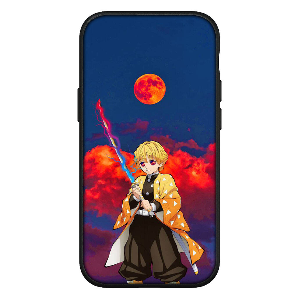 Чехол для iPhone 17 16 15 Xiaomi Poco Redmi Note 14 13 12 X Pro Max Samsung Galaxy S25 S24 S23 OPPO Huawei Клинок, рассекающий демонов Тандзиро Агацума Зеницу Чехол