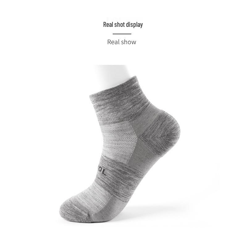 Носки из мериносовой шерсти для бега и хайкинга в наличии: Дышащий, Влагоотводящий, Мягкий, Удобный для мужчин и женщин