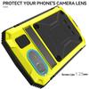 For IPhone 16e 17e Case Built-in Screen Protector Metal Bracket Military Shockproof Heavy Duty Aluminum Cover