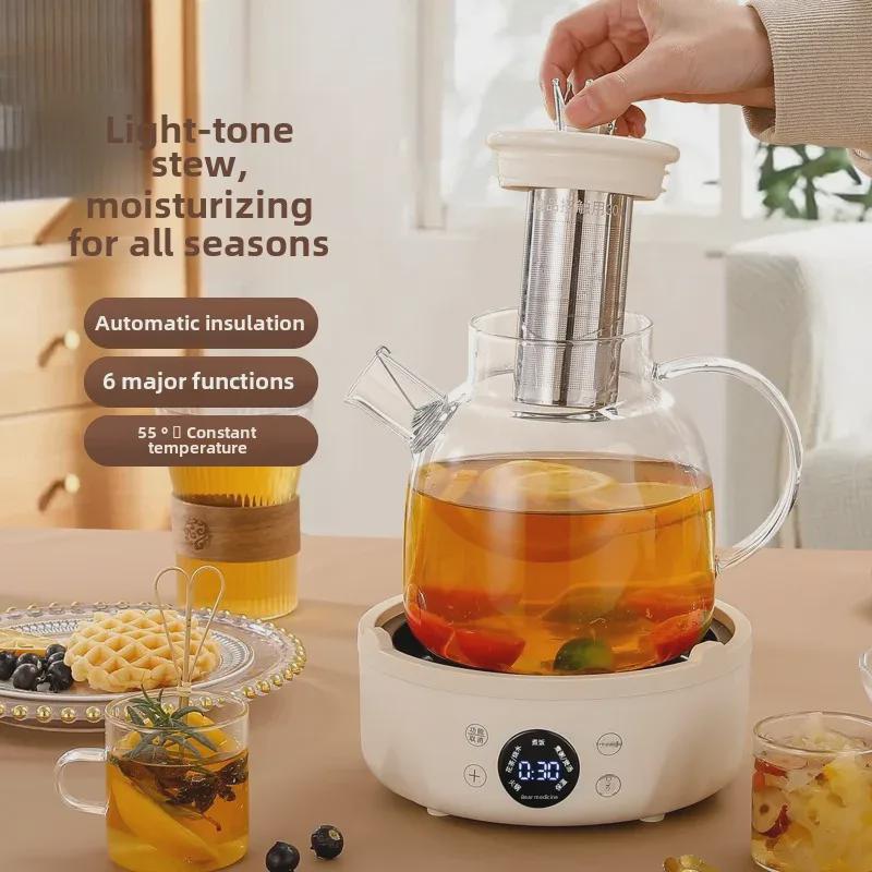 Многофункциональный стеклянный чайник: Компактный дизайн для дома или офиса