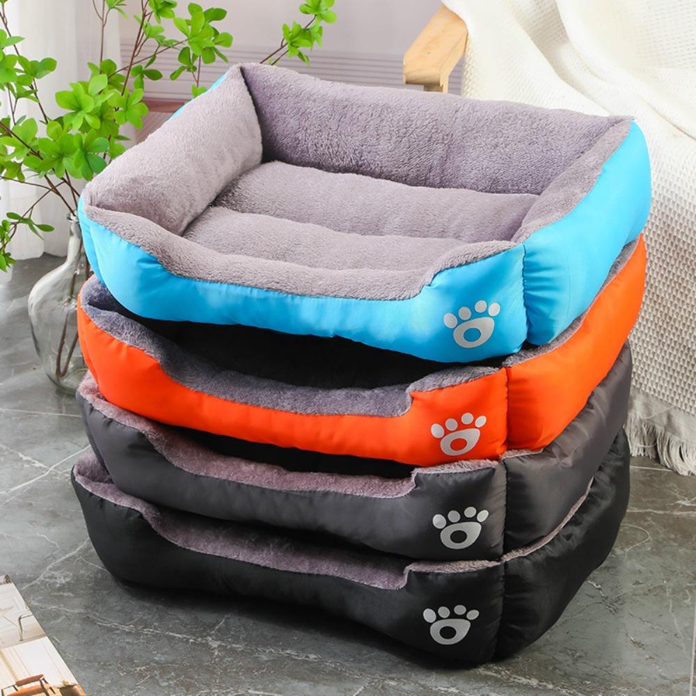 Cats Nest and Dog House Machine Washable Warm Winter Pets Bed Large Dogs Sofa Cushion Four Seasons Universal Pet Accessories