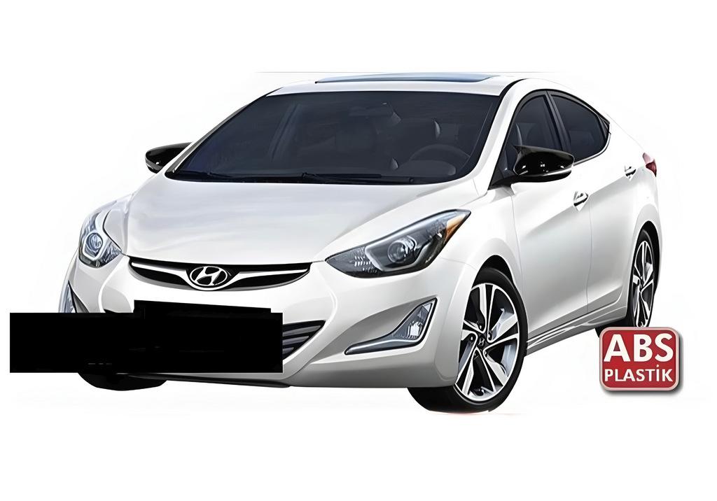Накладки на зеркала с вырезом под поворот BMW-style (2 шт) для Hyundai I-30 2012-2017 гг