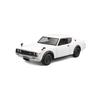 Nissan Skyline and Model Maisto/Maisto 1973 2000GT-R#KPGC110#Kenmeri#Ken Mary1/24 Die-cast Minicar/white