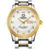 Carnival Men's Automatic Watch, Full Gold Dial, Stainless Steel, Sapphire Crystal, Waterproof, Black, Gold/Silver/White Dial. Mechanical, Automatic.