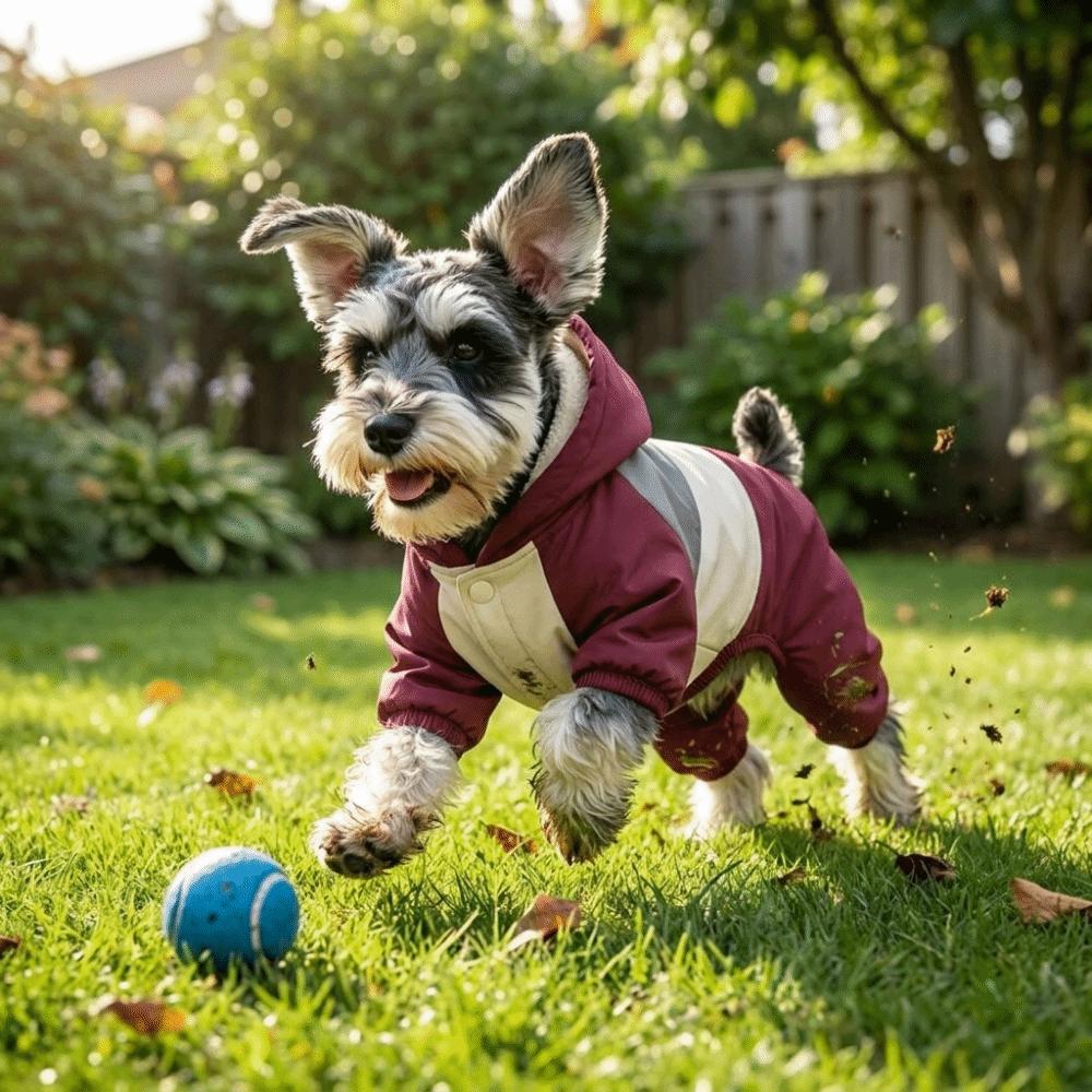 Waterproof Padded Dog Jacket Windproof Dog Four Legged Clothes Stylish Winter Dog Clothes Outdoor