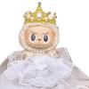Кукла Labubu 17 см Формальное свадебное платье: Силиконовый Костюм и Платье для Пары - Серия "Принцесса"