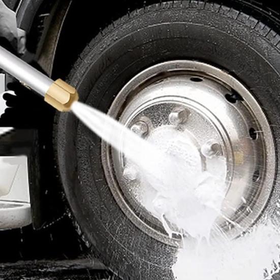 Pressure Washer Wand High Pressure Power Jet Washer Portable Car Washing Wand with Hose Quick Connector for Car Window Garden Cleaning