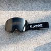 KAROS Ski Goggles with Magnetic Design, Anti-fog Double Layer Polarized Lens, and UV400 - Men's and Women's Styles