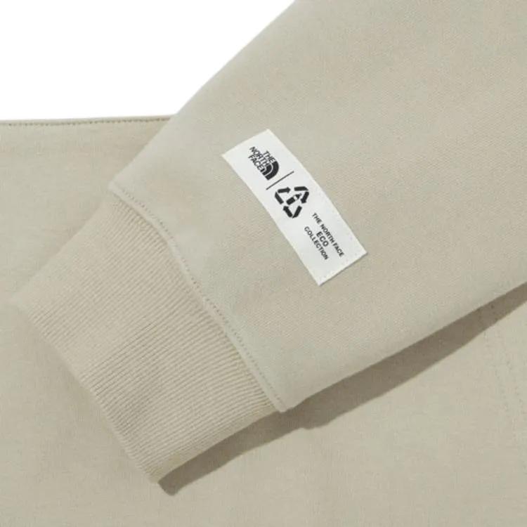 THE NORTH FACE Sweatshirts Men's White Hooded Moderate Straight Fit (Unisex) Sweatshirts NM5PM60A