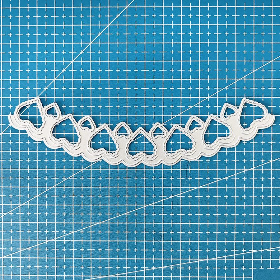 Hearts Metal Cutting Dies Stencil for DIY Scrapbooking Photo Album Embossing Paper Cards Crafts Diecuts