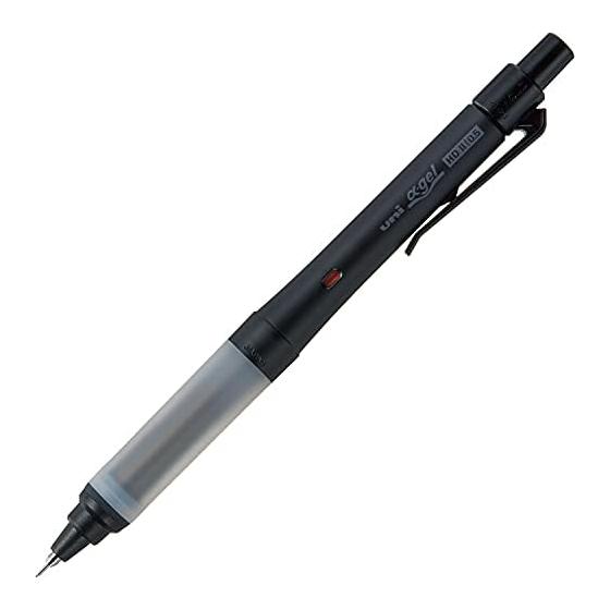 Механический карандаш Mitsubishi Pencil Alpha Gel 0,5 мм, Switch Black M51009GG1P.24, Режим Kuru Toga, Режим удержания, Грип Alpha Gel, Твердый, Черный