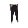 Jordan Logo Embroidered Drawstring Elastic Waist Casual Pants Men Bottoms Black DV1570-010