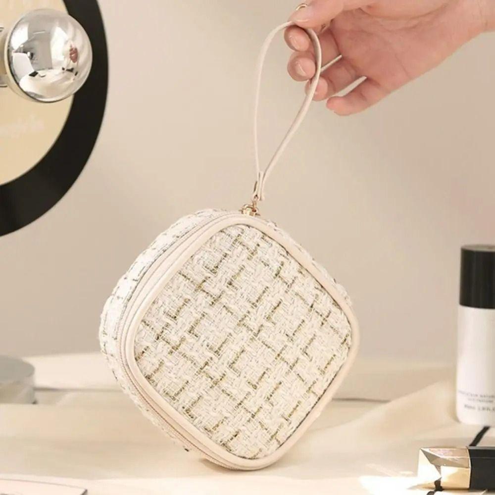 Large Capacity Storage Pouch French Style Toiletry Bag Fashion Makeup Bags Outdoor Travel