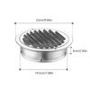 1 шт. офисные грили из нержавеющей стали, крышка воздуховода, вентиляционная решетка, сетчатая крышка