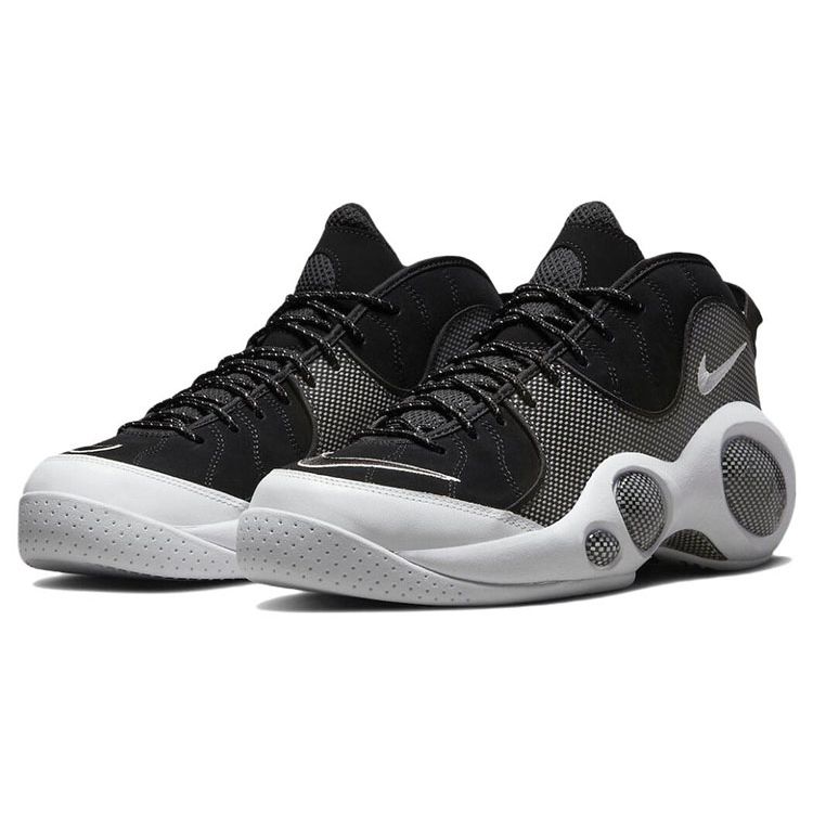 Nike Air Zoom Flight 95 OG Black Metallic 2022 Мужские кроссовки Белый металлик-серебристый DM0523-001