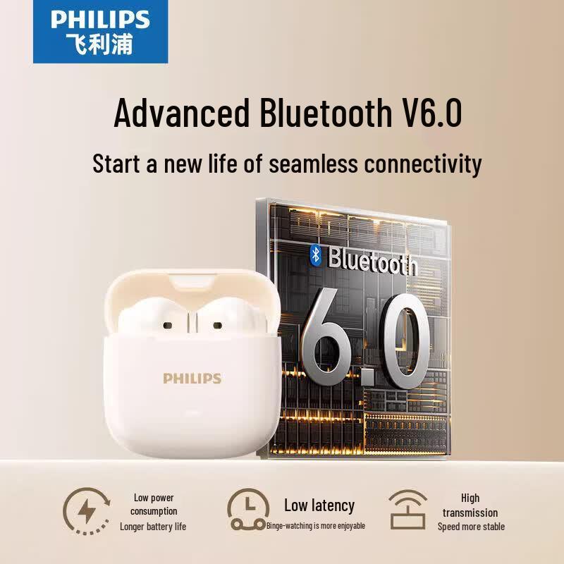 Philips Беспроводные Bluetooth-наушники-вкладыши TAT1420