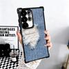Ретро Джинсовый Узор Мягкий Чехол Для Телефона Для Samsung Galaxy S26 Ultra S25 Edge S24 FE S23 Plus S22 S21 + S20 Покрытие Противоударные Fundas