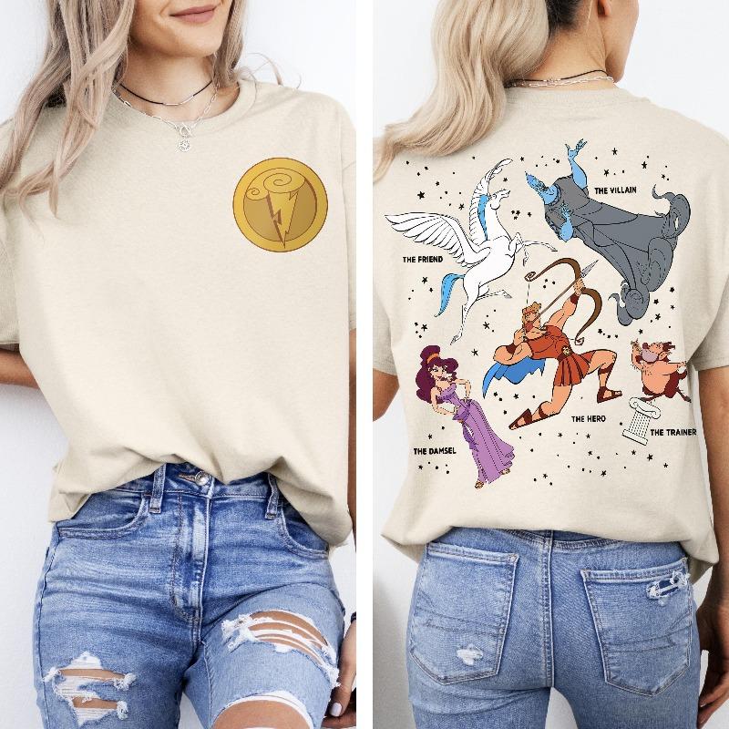 StrongUnisex Girl Hero Megara Hades Tshirt Womens Tshirt New Casual Fashion Couple Streetwear