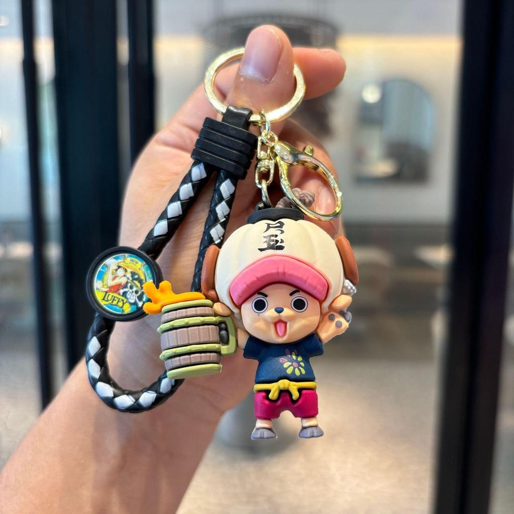 Брелок One Piece Луффи, Милый брелок-фигурка, Подвеска для сумки